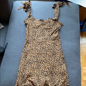 Cheetah mini dress